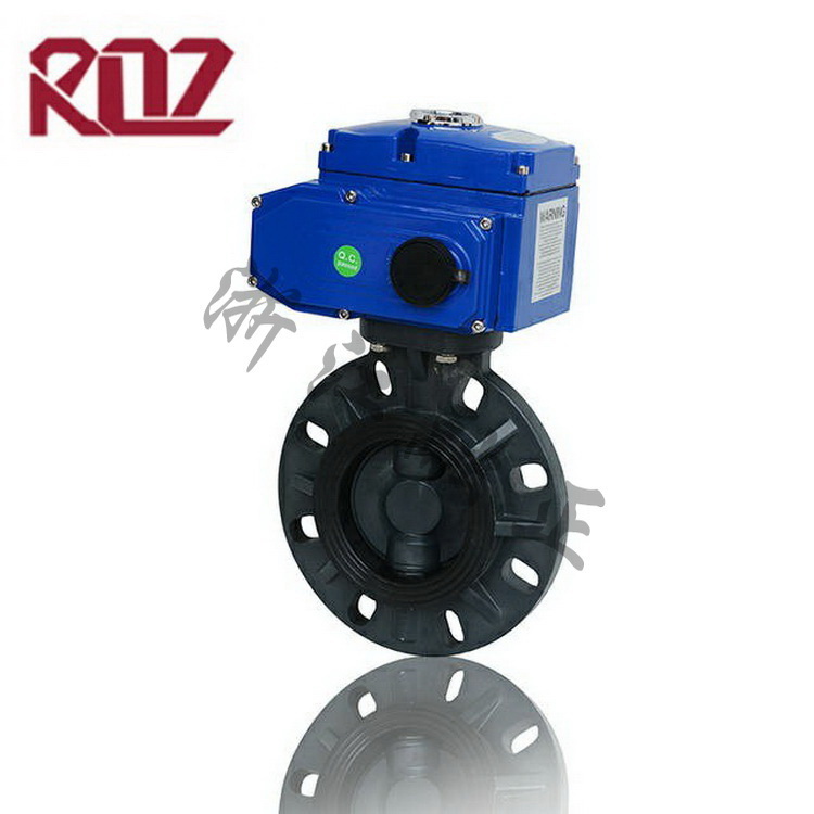 電動PVC蝶閥