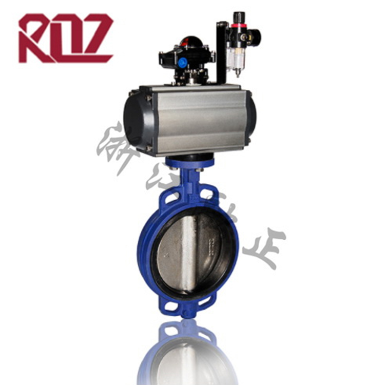 氣動(dòng)對(duì)夾蝶閥